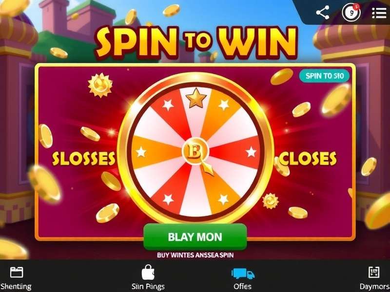 Spin To Win Main Interface